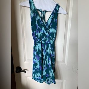 Halter tie at neck romper